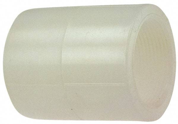 NIBCO - 1" Polypropylene Plastic Pipe Adapter Coupling - Schedule 80, S x FPT End Connections - USA Tool & Supply