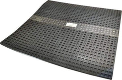 Mason Ind. - 18" Long x 18" Wide x 5/16" Thick, Nitrile, Machinery Leveling Pad & Mat - Blue - USA Tool & Supply