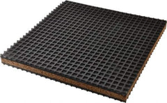Mason Ind. - 12" Long x 12" Wide x 1" Thick, Neoprene ans Cork, Machinery Leveling Pad & Mat - USA Tool & Supply