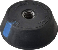 Mason Ind. - 1/2-13 Bolt Thread, 2-1/4" Wide Tapped Mount Leveling Pad & Mount - 600 Max Lb Capacity, 2-1/4" Base Diam - USA Tool & Supply
