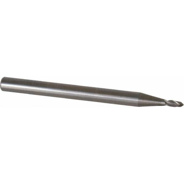 Magafor - 1.4mm Body Diam, 90°, 1-1/2" OAL, Solid Carbide Spotting Drill - USA Tool & Supply