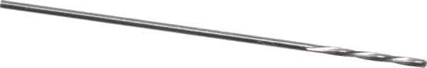 Magafor - 0.6807mm Solid Carbide 4 Flute Chucking Reamer - Spiral Flute, 0.0268" Straight Shank, 9/32" Flute Length, 1-5/16" OAL - USA Tool & Supply