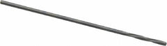 Magafor - 0.8204mm Solid Carbide 4 Flute Chucking Reamer - Spiral Flute, 0.0323" Straight Shank, 9/32" Flute Length, 1-5/16" OAL - USA Tool & Supply