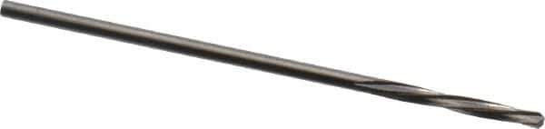 Magafor - 1.049mm Solid Carbide 4 Flute Chucking Reamer - Spiral Flute, 0.0413" Straight Shank, 9/32" Flute Length, 1-5/16" OAL - USA Tool & Supply