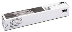 3M - 80 Grit, Aluminum Oxide Sanding Sheet - 17-1/2" Long x 2-3/4" Wide, Medium Grade, D Weighted Paper Backing - USA Tool & Supply