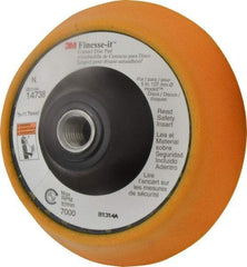 3M - 5" Diam Hook & Loop Disc Backing Pad - Soft Density, 7,000 RPM - USA Tool & Supply