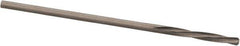 Magafor - 1.331mm Solid Carbide 4 Flute Chucking Reamer - Spiral Flute, 0.0524" Straight Shank, 25/64" Flute Length, 1-9/16" OAL - USA Tool & Supply