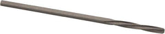 Magafor - 1.4402mm Solid Carbide 4 Flute Chucking Reamer - Spiral Flute, 0.0567" Straight Shank, 25/64" Flute Length, 1-9/16" OAL - USA Tool & Supply