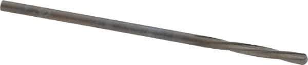 Magafor - 1.4605mm Solid Carbide 4 Flute Chucking Reamer - Spiral Flute, 0.0575" Straight Shank, 25/64" Flute Length, 1-9/16" OAL - USA Tool & Supply