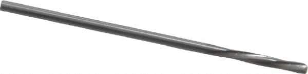 Magafor - 1.491mm Solid Carbide 4 Flute Chucking Reamer - Spiral Flute, 0.0587" Straight Shank, 25/64" Flute Length, 1-9/16" OAL - USA Tool & Supply