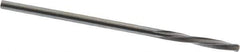 Magafor - 1.5189mm Solid Carbide 4 Flute Chucking Reamer - Spiral Flute, 0.0598" Straight Shank, 25/64" Flute Length, 1-9/16" OAL - USA Tool & Supply