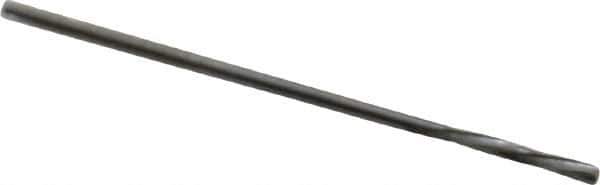 Magafor - 1.5596mm Solid Carbide 4 Flute Chucking Reamer - Spiral Flute, 0.0614" Straight Shank, 7/16" Flute Length, 1-31/32" OAL - USA Tool & Supply