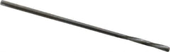 Magafor - 1.5596mm Solid Carbide 4 Flute Chucking Reamer - Spiral Flute, 0.0614" Straight Shank, 7/16" Flute Length, 1-31/32" OAL - USA Tool & Supply