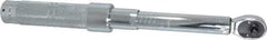 Proto - 1/4" Drive Micrometer Type Ratchet Head Torque Wrench - 40 In/Lb to 200 In/Lb Torque, 11-7/8" OAL, 0.11 N/m Graduation, Ratchet Head - USA Tool & Supply