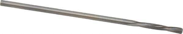 Magafor - 1.7094mm Solid Carbide 4 Flute Chucking Reamer - Spiral Flute, 0.0673" Straight Shank, 7/16" Flute Length, 1-31/32" OAL - USA Tool & Supply