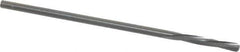 Magafor - 1.7399mm Solid Carbide 4 Flute Chucking Reamer - Spiral Flute, 0.0685" Straight Shank, 7/16" Flute Length, 1-31/32" OAL - USA Tool & Supply
