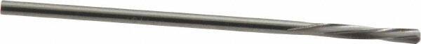 Magafor - 1.811mm Solid Carbide 4 Flute Chucking Reamer - Spiral Flute, 0.0713" Straight Shank, 7/16" Flute Length, 1-31/32" OAL - USA Tool & Supply