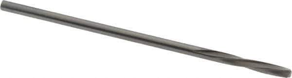 Magafor - 1.8212mm Solid Carbide 4 Flute Chucking Reamer - Spiral Flute, 0.0717" Straight Shank, 7/16" Flute Length, 1-31/32" OAL - USA Tool & Supply