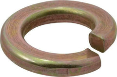 Value Collection - 1/2", 1/8" Thick Split Lock Washer - Grade 8 Alloy Steel, Zinc-Plated Finish, 0.502" Min ID, 0.512" Max ID, 0.779" Min OD, 0.869" Max OD - USA Tool & Supply