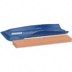 Norton - 4" Long x 3/4" Wide x 1/4" Thick, Aluminum Oxide Sharpening Stone - Flat Stone, Fine Grade - USA Tool & Supply