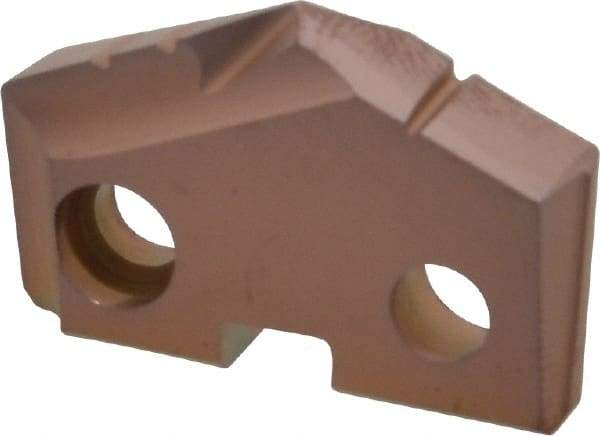 Allied Machine and Engineering - 31/32" Diam x 3/16" Thick, Seat Code 2, 132° Included Angle Spade Drill Insert - AM200 Coated, Cobalt, Grade Super Cobalt, Series GEN2 T-A - USA Tool & Supply
