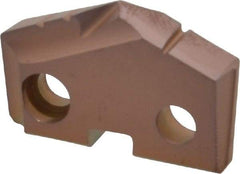 Allied Machine and Engineering - 31/32" Diam x 3/16" Thick, Seat Code 2, 132° Included Angle Spade Drill Insert - AM200 Coated, Cobalt, Grade Super Cobalt, Series GEN2 T-A - USA Tool & Supply