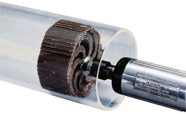 Merit Abrasives - 80 Grit, Coated, Bore Polishing Wheel - USA Tool & Supply