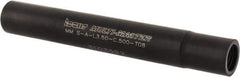 Iscar - Multimaster 1/2" 90° Stepped Shank Milling Tip Insert Holder & Shank - 0.48" Neck Diam, T08 Neck Thread, 3.54" OAL, Steel MM S-A Tool Holder - USA Tool & Supply