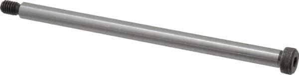 Value Collection - 3/8" Shoulder Diam x 6" Shoulder Length, 5/16-18 UNC, Hex Socket Shoulder Screw - 4140 Alloy Steel, Uncoated, 1/4" Head Height x 9/16" Head Diam - USA Tool & Supply