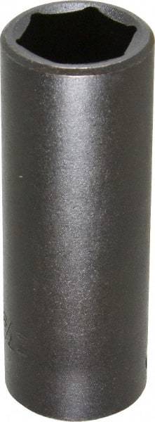 Blackhawk by Proto - 1/2" Drive 7/8" Deep Impact Socket - 6 Points, 3-1/2" OAL - USA Tool & Supply