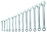 STANLEY® 13 Piece Full Polish Combination Wrench Set – 12 Point - USA Tool & Supply