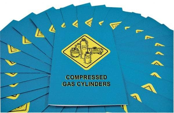 Marcom - Compressed Gas Cylinders Training Booklet - English and Spanish, Safety Meeting Series - USA Tool & Supply