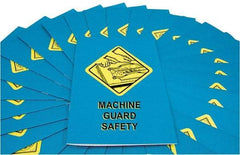 Marcom - Machine Guard Safety Training Booklet - English and Spanish, Safety Meeting Series - USA Tool & Supply