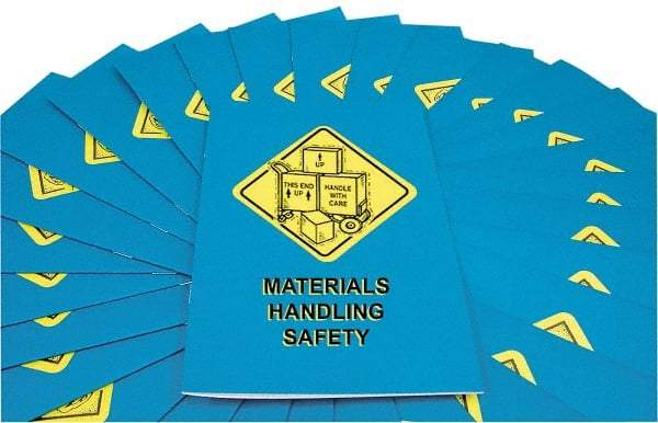 Marcom - Materials Handling Safety Training Booklet - English and Spanish, Safety Meeting Series - USA Tool & Supply