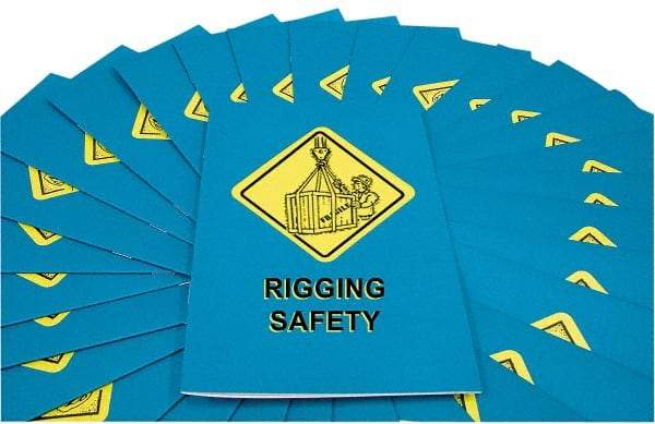 Marcom - Rigging Safety Training Booklet - English and Spanish, Safety Meeting Series - USA Tool & Supply