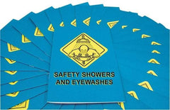 Marcom - Safety Showers and Eye Washes Training Booklet - English and Spanish, Safety Meeting Series - USA Tool & Supply