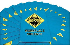 Marcom - Workplace Violence Training Booklet - English and Spanish, Safety Meeting Series - USA Tool & Supply