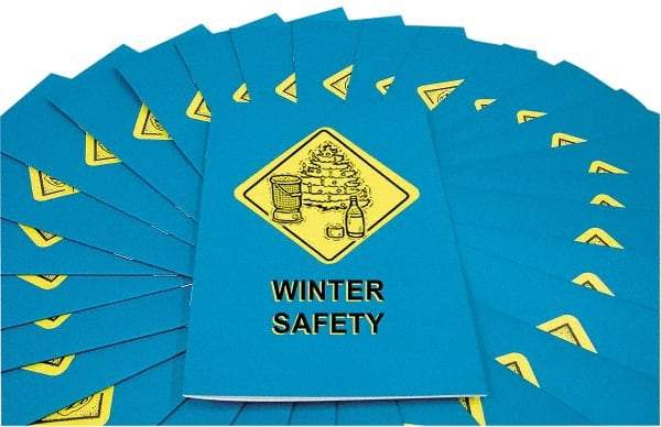 Marcom - Winter Safety Training Booklet - English and Spanish, Safety Meeting Series - USA Tool & Supply