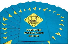 Marcom - Computer Workstation Safety Training Booklet - English, Safety Meeting Series - USA Tool & Supply