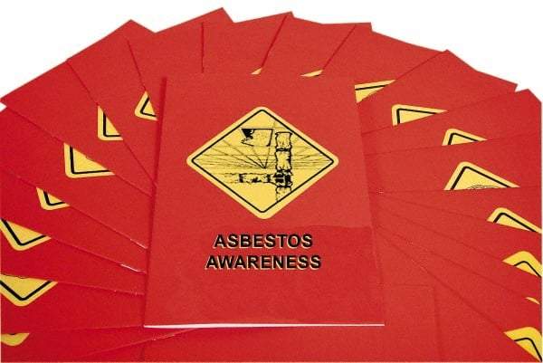 Marcom - Asbestos Awareness Training Booklet - English, Regulatory Compliance Series - USA Tool & Supply