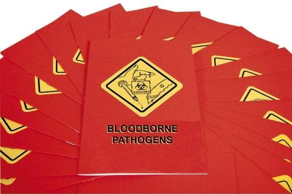 Marcom - Bloodborne Pathogens Training Booklet - English, Regulatory Compliance Series - USA Tool & Supply