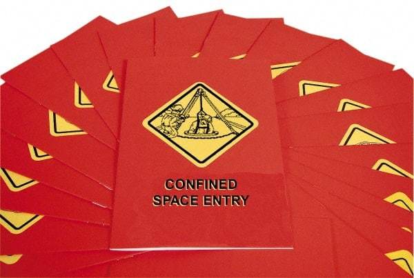 Marcom - Confined Space Entry Training Booklet - English, Regulatory Compliance Series - USA Tool & Supply