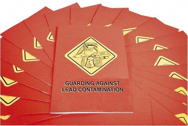 Marcom - Guarding Against Lead Contamination Training Booklet - English, Regulatory Compliance Series - USA Tool & Supply