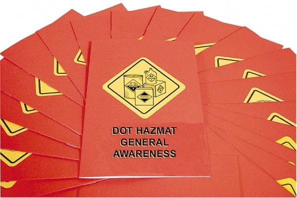 Marcom - DOT HazMat General Awareness Training Booklet - English, Regulatory Compliance Series - USA Tool & Supply