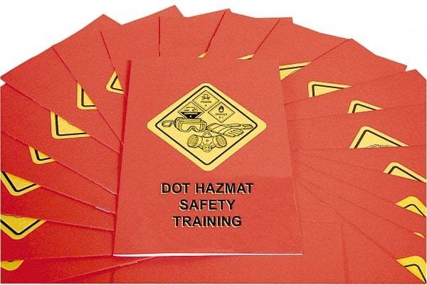 Marcom - DOT HazMat Safety Training Training Booklet - English, Regulatory Compliance Series - USA Tool & Supply