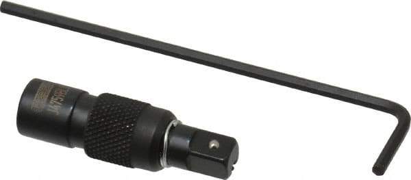 Proto - 1/4 Male 1/4 Female Locking Adapter - 1-11/16" OAL - USA Tool & Supply
