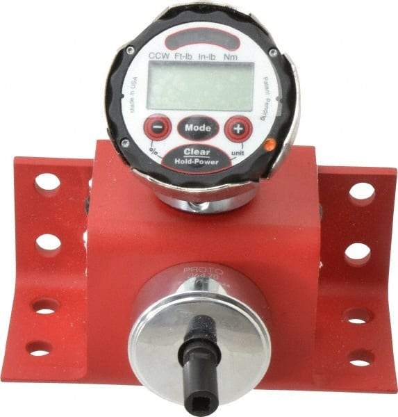 Proto - 5 to 50 In/Lb Electronic Torque Tester - 1/4" Drive, 1% Accuracy - USA Tool & Supply