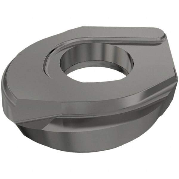 Iscar - HBRD1.0 QF Grade IC328 Carbide Milling Insert - TiCN Finish, 0.212" Thick, 1/2" Corner Radius - USA Tool & Supply