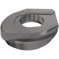 Iscar - HBRD1.0 QF Grade IC328 Carbide Milling Insert - TiCN Finish, 0.212" Thick, 1/2" Corner Radius - USA Tool & Supply