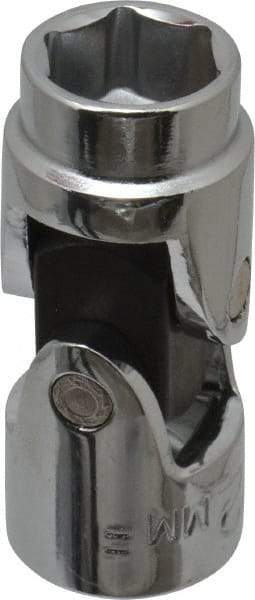 Blackhawk by Proto - 3/8" Drive, Standard Hand Socket - 6 Points, 1-51/64" OAL, Alloy Steel, Chrome Finish - USA Tool & Supply